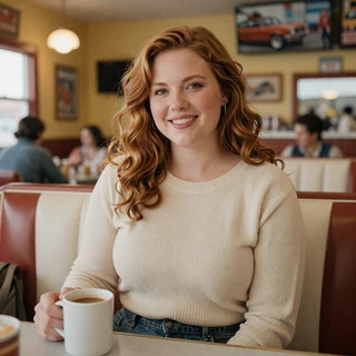 Caroline from Columbus - White woman single truckers dating profile in Georgia diner