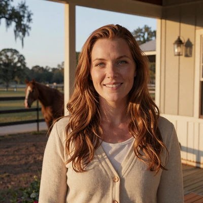 Heather from Ocala - White woman CDL dating profile on Central Florida porch