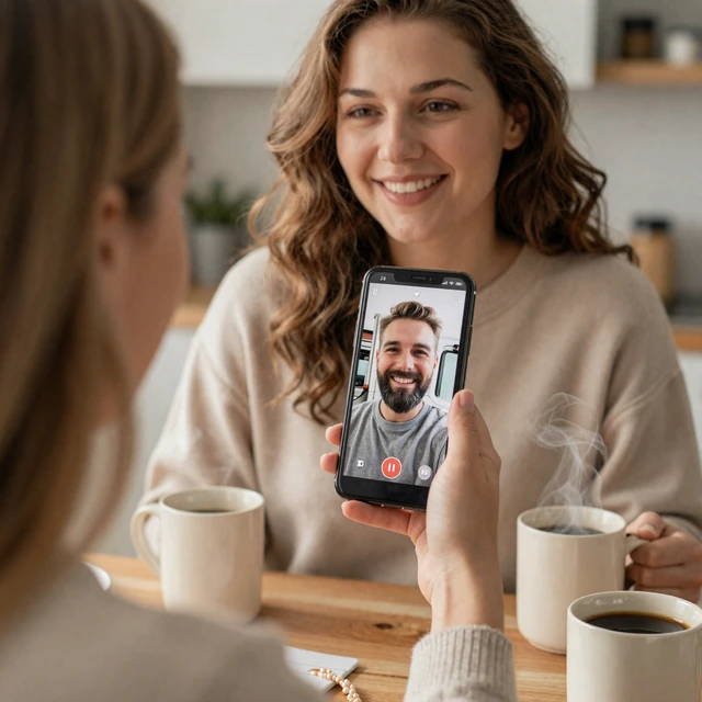 Morning video call ritual - maintaining relationships during long hauls