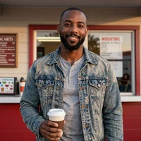 Ruben, a Long Beach drayage driver sharing his Los Angeles trucker dating story