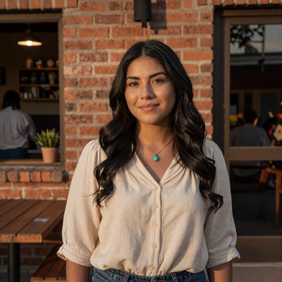 Camila from San Antonio - Latina dating a truck driver profile at Tex-Mex cafe