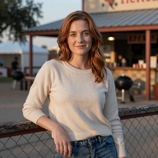 Danielle from Fort Worth near a Texas BBQ spot - dating a truck driver in DFW